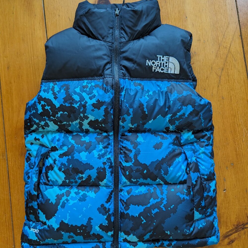 North Face Retro Nuptse Puffer Vest XS